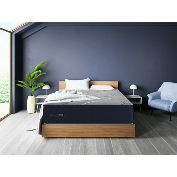 Foam Mattress With Gel Memory And Optimal Relief Improved -point Breathability