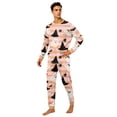 thumbnail image 2 of Matching Family Halloween Pajamas Set - 2026 Cute Ghost & Pumpkin Print Two-Piece Sleepwear Pjs - Family Matching Pajamas Soft Holiday Loungewear Halloween Matching Pajamas for Family, 2 of 6