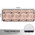 thumbnail image 5 of Kitchen Rugs Sets Of 2,Colorful Mushroom Plant Light Pink Pattern Anti Fatigue Kitchen Mat Rugs Non Slip Washable,Decorative Kitchen Floor Mats for Kitchen,Sink,Laundry,17"x47"+17"x47", 5 of 5