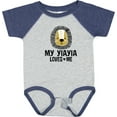 thumbnail image 3 of Inktastic My Yiayia Loves Me Grandkids Boys Baby Bodysuit, 3 of 5