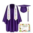 thumbnail image 1 of Ohufall Class Of 2026 Graduation Gifts Silk Attire And Memorial Set For Kindergarten Graduation Ceremony, 1 of 3