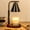 Black Adjustable, variant on Marycele Halogen Electric Candle Warmer Lamp with Timer, Dimmable Wax Melt Warmer with 2 Bulbs, Bedroom Decor