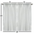 thumbnail image 3 of Ambesonne Music Curtains 2 Panel Set, Watercolor Sonic Art, 108" x 108", Multicolor, 3 of 3