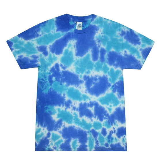 Colortone Tie Dye T-Shirts Multicolor Boys and Girls Cotton Sizes YXS (2-4) to YL (14-16)