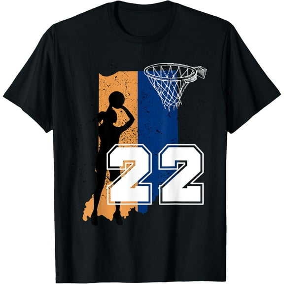Basketball No 22 Women Basketball Jersey T-Shirt