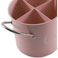 thumbnail image 4 of 1PC Utensilios familiares Almacenamiento separado Palillos Barril Caja de almacenamiento de drenaje Cubo divisor Cubo de herramientas de cocina Mango de calidad, 4 of 5