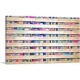 thumbnail image 1 of ARTCANVAS Colorful Building Home decor Canvas Art Print - Size: 12" x 8" (0.75" Deep), 1 of 9