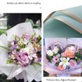 thumbnail image 4 of 20 Counts Gold Edge Flower Wrapping Paper,DIY Gift Packaging, Waterproof Floral Wrapping Paper 58 * 58cm, 4 of 5