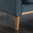 thumbnail image 7 of DEALTOPS Mid-Century Modern 3 Seat Sofa Couch, The Ultimate Comfort Experience Loveseat with Thick Cushions,Waterproof Fabric,and USB Port - Blue, 7 of 7
