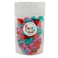 thumbnail image 4 of FirstChoiceCandy Gummy Rings, Fruit Flavored Crunchy Coating, Assorted Tropical Punch, Grape, Cherry, Chewy Sweet Treats, Resealable Bag (2 Pound), 4 of 5