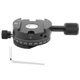 thumbnail image 2 of QJ01 aleación De Aluminio 360 Grados Cabeza De Trípode Panorámico Giratorio Con Nivel De Escala ARCA Abrazadera Para Fotografía Profesional Cámara DSLR Negra 60x31 Mm, 2 of 7