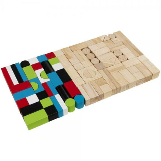 Kidkraft 100pc Wooden Block Set Com