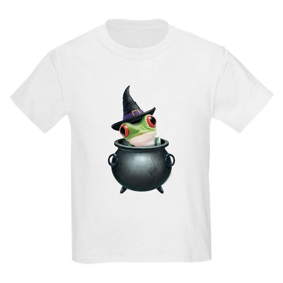 CafePress - PD Moreno's Halloween Frog Kids T Shirt - Light T-Shirt Kids XS-XL