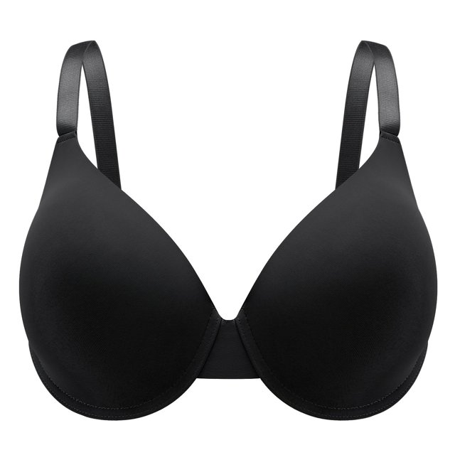Comfortable Plus Size T-Shirt Bra for Women - Smooth Lightweight and Supportive Underwire Lingerie