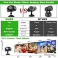 thumbnail image 4 of LED Projection Lamp, Snowflake Projector Lights with Remote Control, IP65 Waterproof Christmas Projector Lights with Timing Function, for Christmas, P, 4 of 5