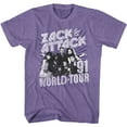 thumbnail image 1 of Saved By The Bell Tv Zack Attack '91 Tour Adult Short Sleeve T Shirt, 1 of 2