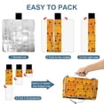 thumbnail image 4 of Awypu Fat Orange Cats Square Outdoor Picnic Mat 58.3x58.3in, 4 of 6