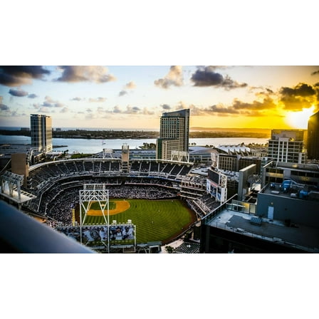 Petco Park 500 Piece Jigsaw Puzzle 20.6 X 15.1'' Wooden Puzzle Handmade Difficult Intellectiv Games