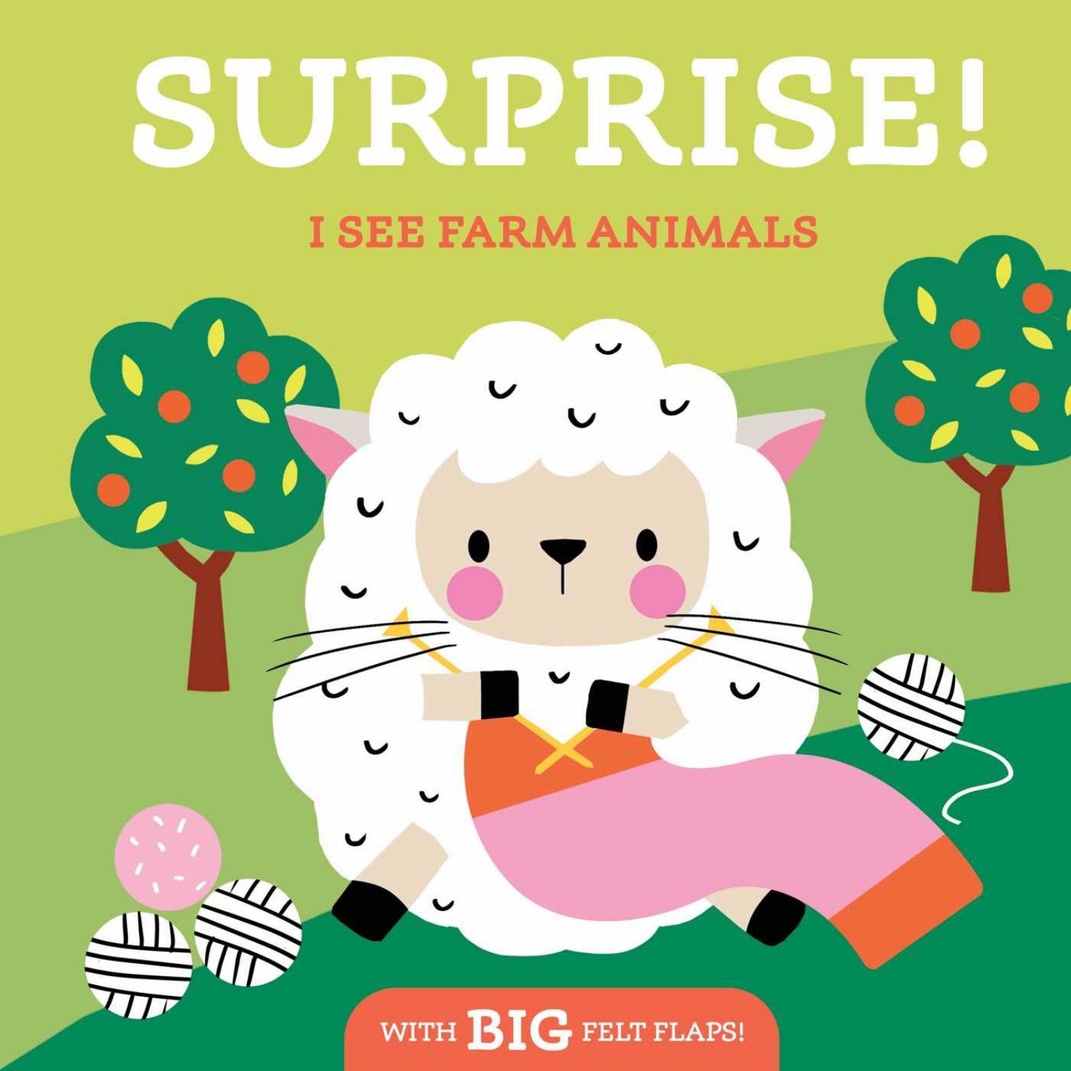Little Genius Little Genius Books: Surprise! I See Farm Animals (Board Book)