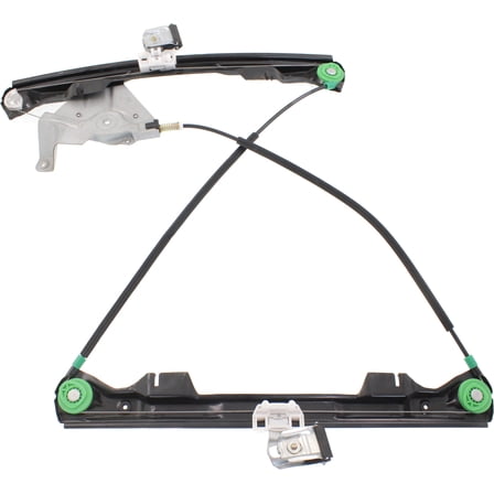 Window Regulator For 2002-2008 Jaguar X-Type Front, Left Driver Sedan Wagon Power