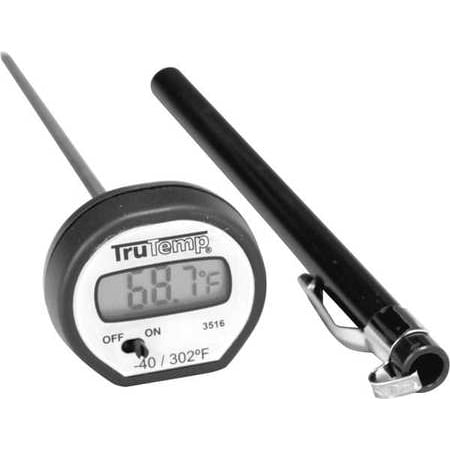 Taylor Precision Candy Thermometer - Taylor Precision Products TRUTEMP Digital Chef Thermometer, 40 to 302F 3516