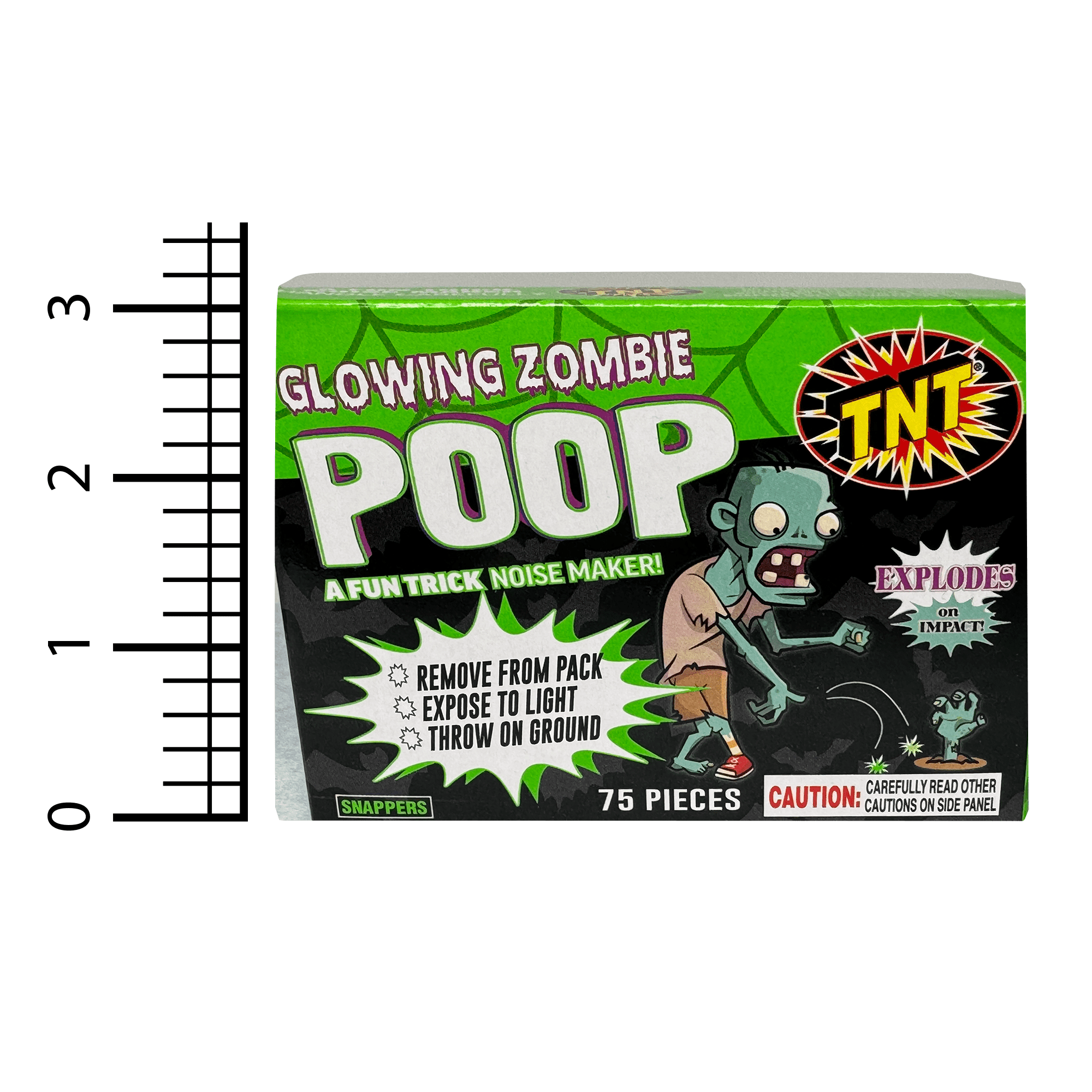 TNT Fireworks Zombie Poop, Novelty Pop Its, Halloween,  Party