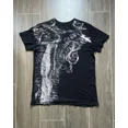 thumbnail image 1 of Y2K Style Streetwear Tee Gothic Skull Cross Print Trendy Graphic Summer T shirts Front and back printing, 1 of 6