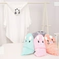 thumbnail image 6 of GYRATEDREAM Newborn Baby Boys Girls Hooded Towel, Ultra Soft Highly Absorbent Bathrobe Blanket Infant Large Hooded Towel for 80*80CM Orange, 6 of 7