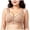 Khaki, variant on vigerkar Zip Front Closure Bra Wireless Support Comfort Full Coverage Back Smoothing No Underwire Bralettes Seamless (Khaki, 5XL)