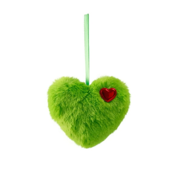 Pendentif Vert en Forme de Cœur