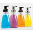 thumbnail image 3 of Foaming Soap Pump, Clear Plastic & Brushed Nickel, 12 oz., Interdesign, 50100, 3 of 6