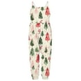 thumbnail image 5 of ZACPNCV Toddler Kids Girls Comfort Cute Christmas Print Suspenders Leisure Jumpsuit Multicolor, 5 of 6