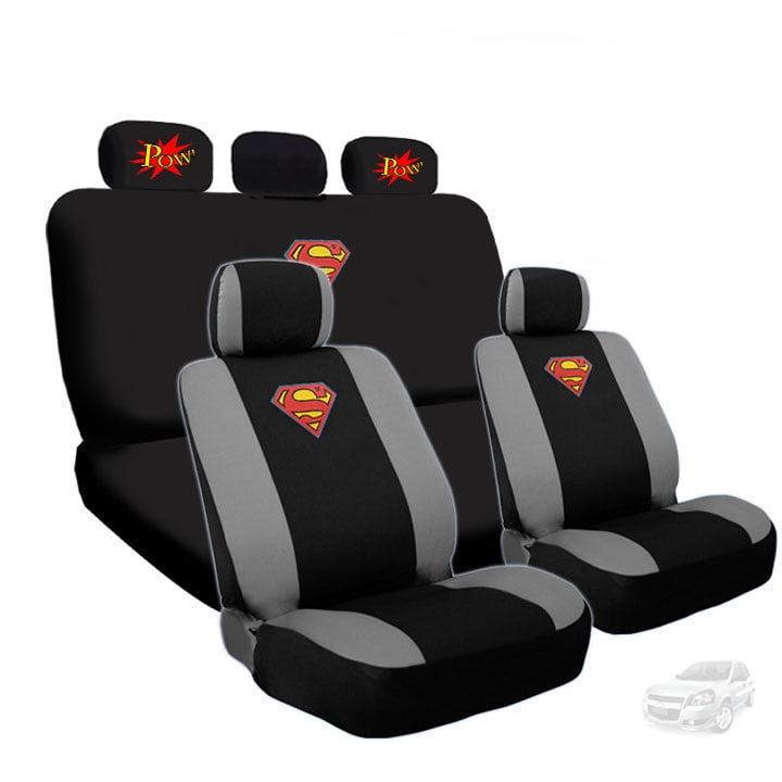 superman seat covers walmart