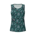 thumbnail image 5 of Goofa Vintage Floral Printed Womens Workout Tops for Women Sleeveless Yoga Shirts Athletic Running Tank Tops Sleeveless Gym Clothes Workout Apparel-X-Large, 5 of 9