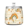 thumbnail image 7 of Yayeee Ashtray with Lid for Cigarette Smokeless Stainless Steel Home Ash Holder, Retro Rainbow, 7 of 7