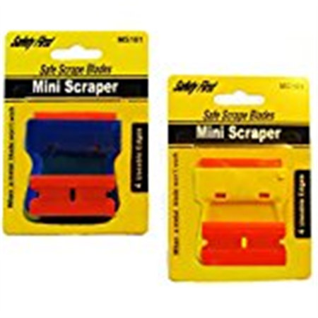 - Mini Razor Blade Scraper with Two Plastic Blades (2 Pack) Scraper U.S. Made