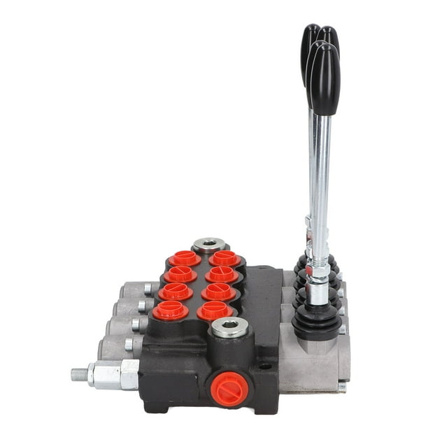 Hydraulic Valve, 4 Spool Standard Spring Return Cast Iron 16.2MPa