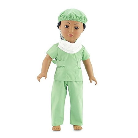 18 Inch Dolls Clothes Hospital Doctor Nurse Scrubs Outfit | Clothing ...