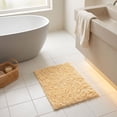 thumbnail image 5 of Chenille Bathroom Mat Absorbent Non Slip Bath Vermilion 16x24 Inch Warm Tone Southwest Style, 5 of 6
