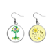 thumbnail image 1 of Pendiente Sol Flor Pendiente Joyas Moda Unbranded M, 1 of 3