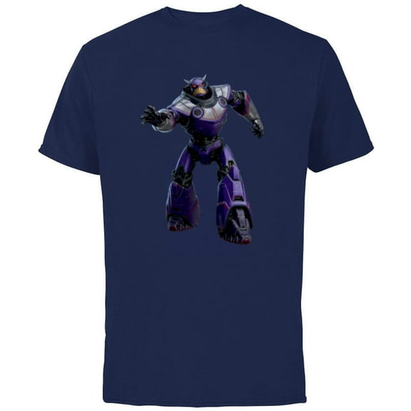 Disney PIXAR Lightyear Emperor Zurg - Short Sleeve Cotton T-Shirt for Adults - Customized-Navy