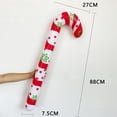 thumbnail image 5 of Bastones de caramelo gigantes de PVC para decoración navideña, adornos navideños para el hogar, suministros para árboles de Navidad, bastones de caramelo inflables para interiores, 1 unidad, 5 of 5