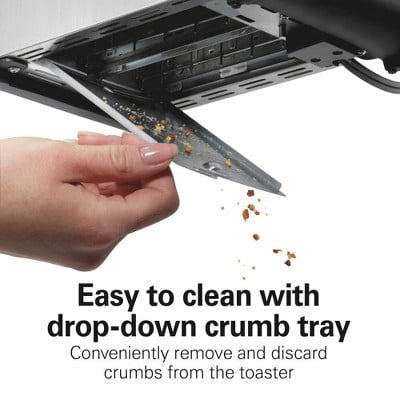 Compact Toaster Black