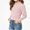 Pink, variant on WAVSUF Kids Girls Knitted Sweater, Soft Comfort Ruffle Mock Neck Long Sleeve Winter Base Casual Undershirts Pink 7-8