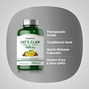 Cats Claw Capsules 1000mg | 200 Count for Men and Women | by Piping Rock