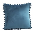 thumbnail image 4 of Pom Pom Velvet Cushion Covers Soft Throw Pillow Cases Sofa Car Bed Home Decors, 4 of 13