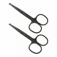thumbnail image 3 of EXLEAF 2026 New 2Pcs Stainless Steel Rounded Tip Nose Hair Trimming Scissors for Men and Women for Nose,Eyebrows,Ears,Facial Hair,Grooming, 3 of 7