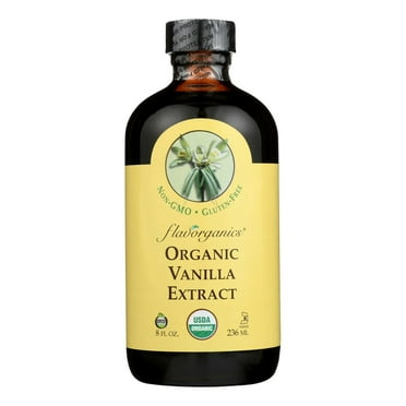 Flavorganics Organic Vanilla Extract 8 oz