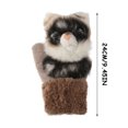 thumbnail image 3 of Pattern Gloves Autumn Winter Warm Knitted Decor Women, Soft Touch Fabric, Insulated Protection, Fashion Style, For Daily Use, Cold Weather Gear, Stylish Winter Accessories, Heated Options Akmoler, 3 of 9