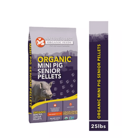 Nature's Best Organic Pelleted Mini Pig Senior, 25 lb.